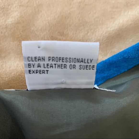 Linea by Louis Dell’Olio Jacket Size 1X Suede Leather Open Front - Picture 10 of 13